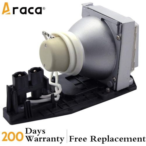 Araca for 1610HD /1510X Replacement Projector Lamp with Housing for DELL 330 6581/725 10229 /1610X /KFV6M Replacement Lamp