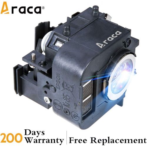  Araca ELPLP50 Projector Lamp with Housing for Epson EB-85 H353A H296A EB-824H PowerLite 84 /PowerLite 84+ /PowerLite 85 /PowerLite 825 Replacement Projector Lamp