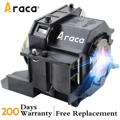  Araca ELPLP42 V13H010L42 Projector Lamp with Housing for Epson EMP-83 EMP-400WE PowerLite 83+ PowerLite 83c H330a Replacement Projector Lamp