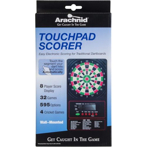  Arachnid LCD Electronic Touch Pad Dart Scorer Scores up to 18 Game Types for 8 Players