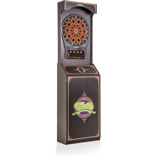  Arachnid Cricket Pro 650 Standing Electronic Dartboard with 24 Games, 132 Variations, and 6 Soft-Tip Darts Included