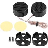 Aramox Car Speaker Audio, Black 12 V 500 Watt Mini Car Speaker Audio Tweeter 200 mm 98 dB Speaker Car Speaker