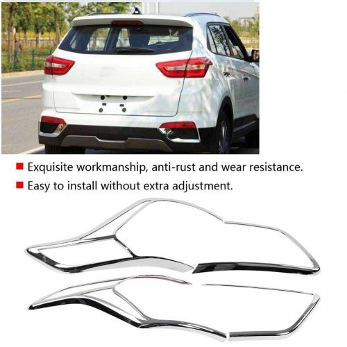  Aramox Tail Light Cover, 2pcs Car Rear Tail Light Cover Frame Tail Shade Decorative for IX25 2015 Car Styling