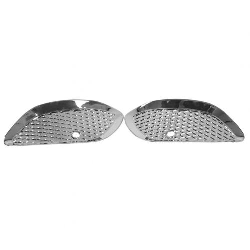  Aramox Fog Light Cover, 2 PCS ABS Electroplating Bright Car Front Fog Lamps Cover Accessory