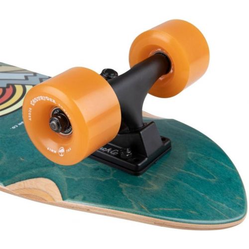  Arbor Skateboards Arbor Cruiser Complete Draplin 21 Artist Pocket Rocket 7.75 x 27