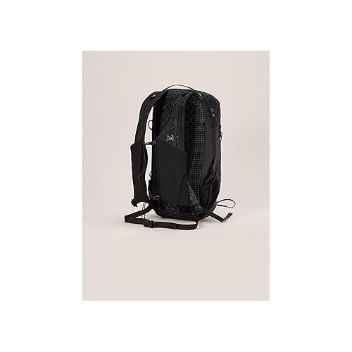  Arc'teryx Aerios 18 Backpack | Light Durable Daypack with a Precise Fit | Black, Regular
