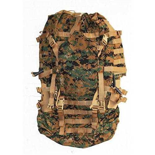  Arcteryx USMC Field Pack, MARPAT Main Pack, Woodland Digital Camouflage, Spare Part, Component of Improved Load Bearing Equipment (ILBE)