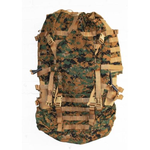  Arcteryx USMC Field Pack, MARPAT Main Pack, Woodland Digital Camouflage, Spare Part, Component of Improved Load Bearing Equipment (ILBE)