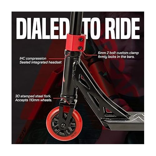  ARCADE Pro Scooters - Stunt Scooter for Kids 8 Years and Up - Perfect for Beginners Boys and Girls - Best Trick Scooter for BMX Freestyle Tricks