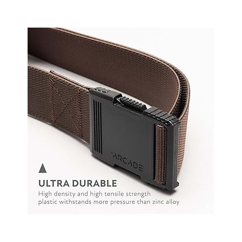  Arcade Belts Utility Hardware Belt: Heavy Duty Stretch - High Grade Work Belt