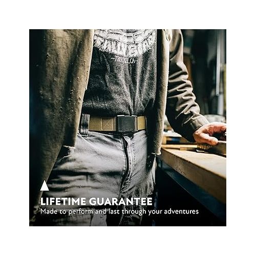  Arcade Belts Utility Hardware Belt: Heavy Duty Stretch - High Grade Work Belt