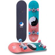 Arcade Skate Board for Kids 8-12 - 31” Skateboards for Beginners, Skateboards for Teens, Skateboards for Adults - Skateboard Beginner Kids - Skateboards for Girl & Boys