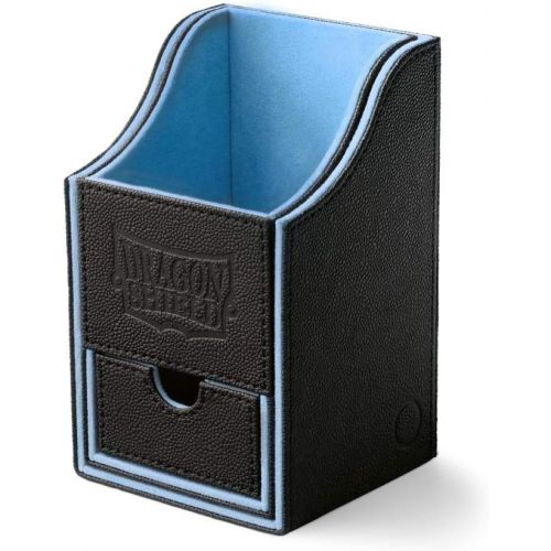  Arcane Tinman Dragon Shield: Nest Plus Deck Box - Black & Blue, Large AT-40203