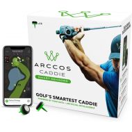 [아마존베스트]Arccos Golf Arccos Caddie Smart Sensors Featuring Golfs First-Ever A.I. Powered GPS Rangefinder