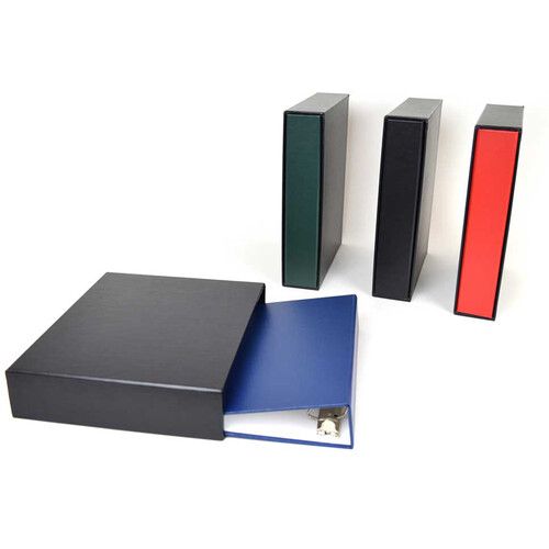  Archival Methods Collector Grade Narrow Binder & Slip Case (Red/Black)