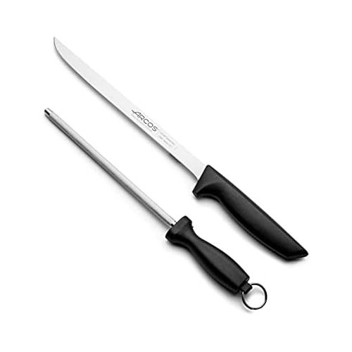  [아마존베스트]Arcos ham knife and sharpening steel