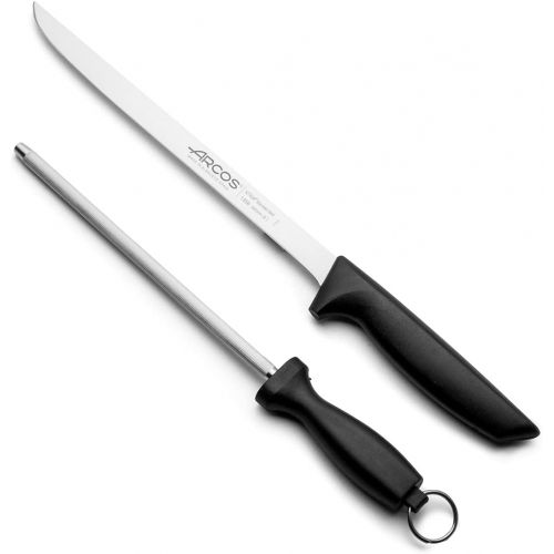  [아마존베스트]Arcos ham knife and sharpening steel