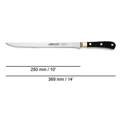  [아마존베스트]Regia Nitrum 170600Sandwich Knife Arcos Stainless Steel 25cm Blade in the event and Polyoxymethylene Treat