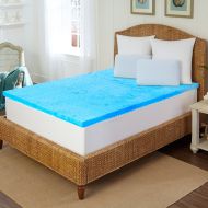 Arctic Sleep by Pure Rest 5 Zone Marbleized Gel Memory Foam Topper