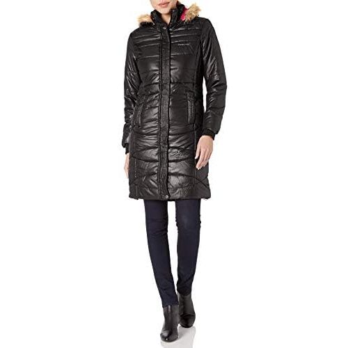  Arctix womens Womens Peacock Quilted Long Coat Jacket