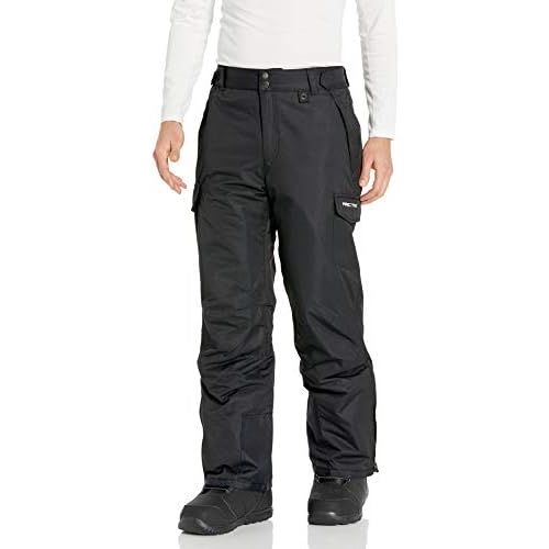  Arctix Mens Snow Sports Cargo Pants, Black, Medium/Regular