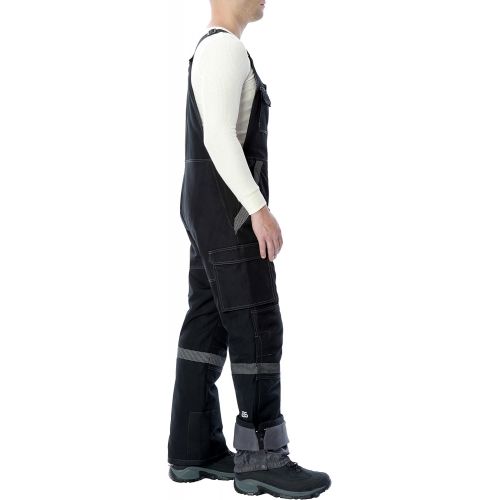  Arctix Mens Tundra Ballistic Bib Overalls With Added Visibility