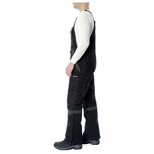  Arctix Mens Tundra Ballistic Bib Overalls With Added Visibility