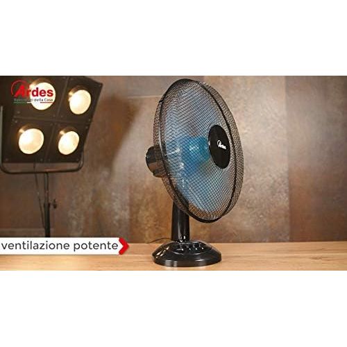  ARDES AR5EA40Tisch-Ventilator, Blatt, Ø 40cm