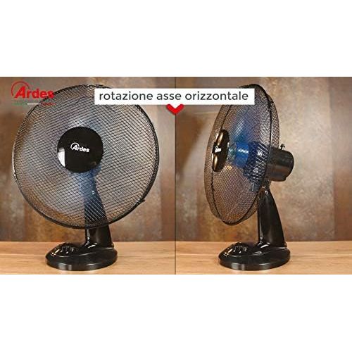  ARDES AR5EA40Tisch-Ventilator, Blatt, Ø 40cm