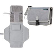 Ardor + Zeal Portable Diaper Changing Pad and Clutch for Baby and Infant. Change Table Cover with Wipeable Mat.