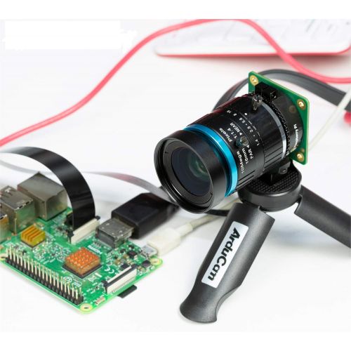  [아마존베스트]Arducam C-Mount Lens for 12MP IMX477 Raspberry Pi HQ Camera, 16mm Focal Length with Manual Focus and Aperture Adjustment