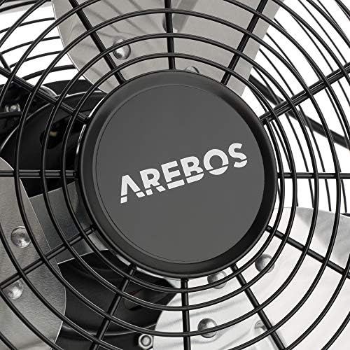  Arebos Bodenventilator 12-20 Zoll (30-50 cm) / 3 Geschwindigkeitsstufen/GS geprueft von TUEV Sued (20 Zoll (50 cm))