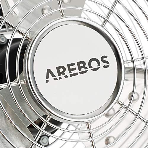  Arebos Bodenventilator 12-20 Zoll (30-50 cm) / 3 Geschwindigkeitsstufen/GS geprueft von TUEV Sued (12 Zoll (30 cm))