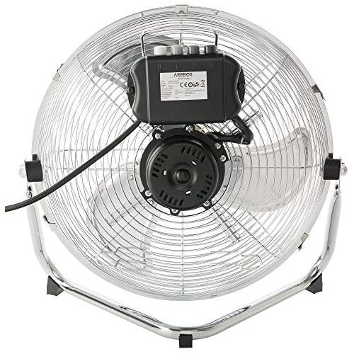  Arebos Bodenventilator 12-20 Zoll (30-50 cm) / 3 Geschwindigkeitsstufen/GS geprueft von TUEV Sued (12 Zoll (30 cm))