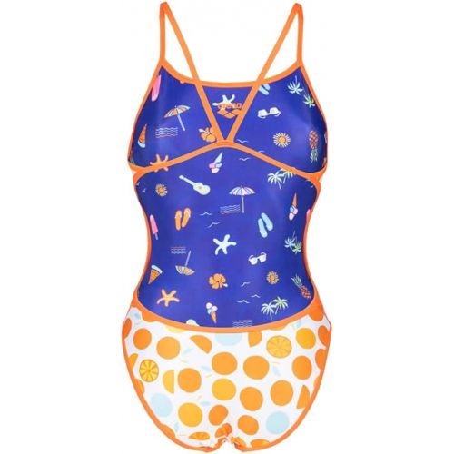 아레나 ARENA Women's Standard Swimsuit Challenge Back Reversible