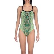 Arena Womens Standard Print Challenge Back One Piece Swimsuit