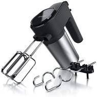 [아마존베스트]Arendo - Stainless steel hand mixer 400 W  electric hand mixer with 7 speeds including turbo function  electric puree rod mixer set.