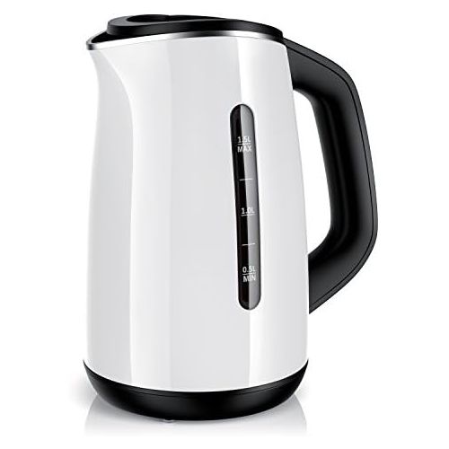  [아마존베스트]Arendo - stainless steel kettle with temperature setting | 7 selectable temperature settings from 40°C - 100°C and keep warm function | Cool-Touch double wall design | certified BP