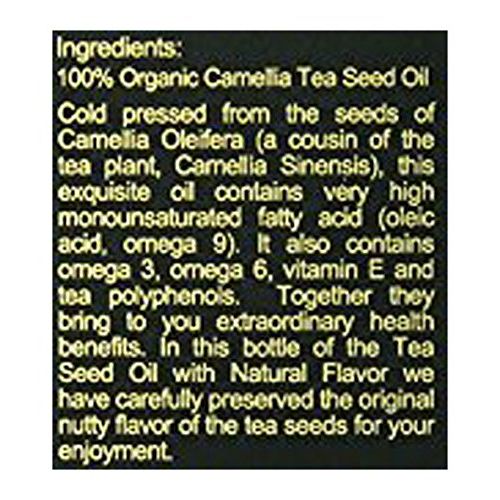  Arette Foods Arette Organic Tea Seed Oil, Natural, 3 Count