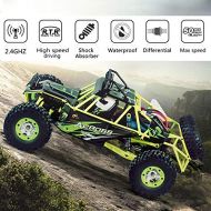Areyourshop Wltoys 10428-D 1/10 Scale 2.4G 4WD Electric Brushed Crawler RTR RC Car Remote Sand Trucks