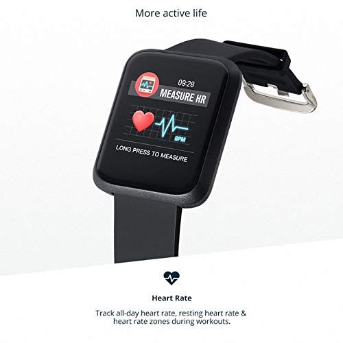  ArgoBear COLMI Sport3 Smart Watch Manner Blutdruck-IP68 Wasserdichte Fitness Tracker Uhr Smartwatch fuer iOS Android Wearable Devices (orange)