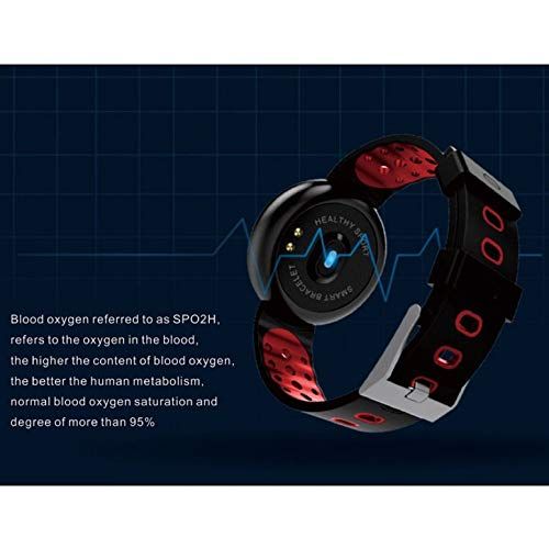  ArgoBear I8 Intelligent Armband Rundsieb IP68 wasserdicht und Schwimmen Herzfrequenz-Messung Sport Gesundheit (blau)