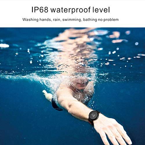  ArgoBear I8 Intelligent Armband Rundsieb IP68 wasserdicht und Schwimmen Herzfrequenz-Messung Sport Gesundheit (blau)