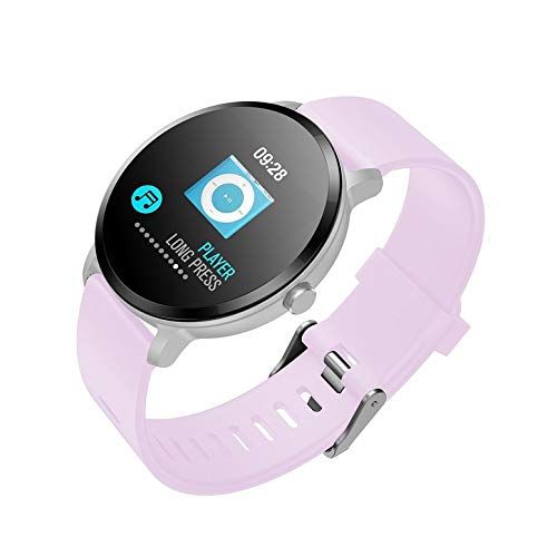  ArgoBear Smart Armband Fitness Armband Herzfrequenz Big Touch Screen Nachricht Herzfrequenz-Zeit Armband Smartband (schwarz)