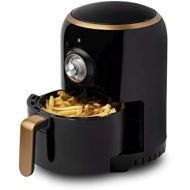 [아마존베스트]Aria Air Fryers RAF-595 Air Fryer, 2Qt, Black Body & Stainless Trim