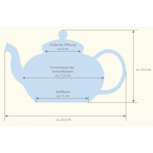  Aricola Teeset Melina 1,8 Liter. Glas-Teekanne 1,8 Liter mit Glassieb und 4 doppelwandige Teeglaser 200ml