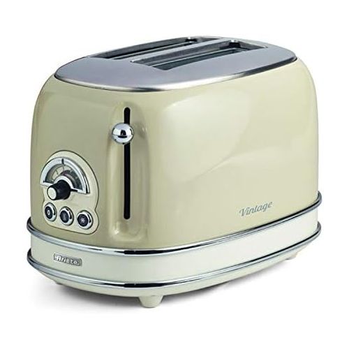  Bialetti Ariete 155Toaster mit 2Schlitzen Vintage Beige