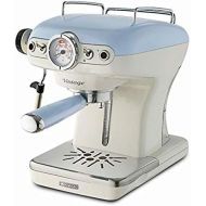 Ariete 00M138915AR0 Siebtrager-Espressomaschine Vintage mit Milchaufschaumduese, 900 W, hellblau