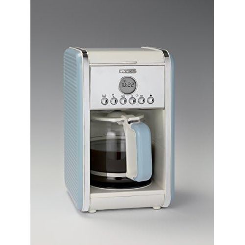  Ariete 1342 1342BL 12-Tassen-Kaffeemaschine Vintage, 2000 W, blau, Kunststoff, 2.1 liters