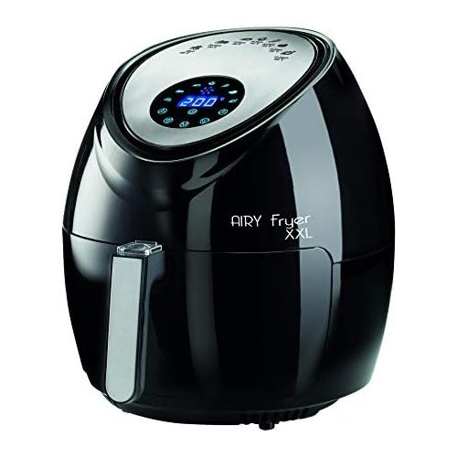  Ariete 4618 Deep Fryer XXL Oil Free 5.5 L LCD Display 60 Minutes 7 Programmes Temperature 80 200 C Includes Recipe 1800 W Black